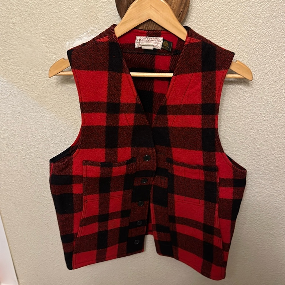 Filson Mackinaw wool vest